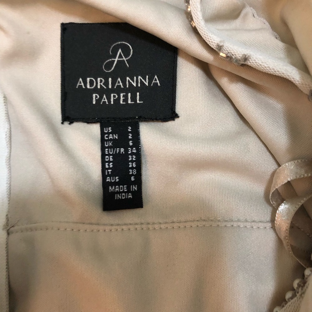 Adrianna Papell beaded dress, beautiful - Picture 6 of 7